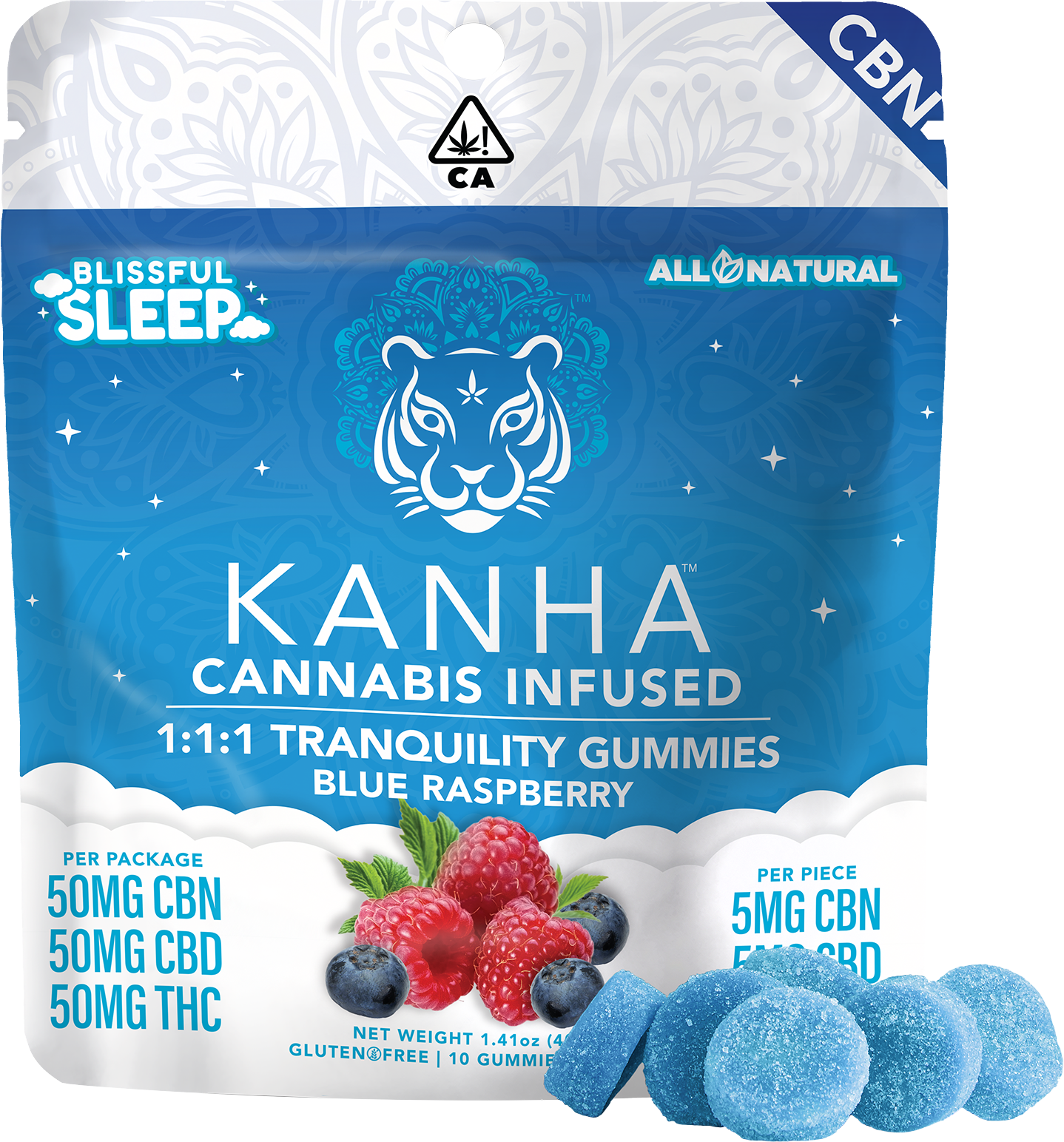 Kanha Tranquility Sleep Gummies | Best CBN Gummies for Sleep